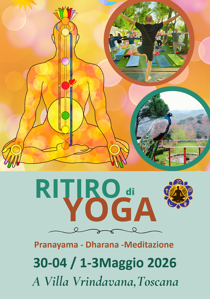 RITIRO YOGA 1 MAGGIO VILLA VRINDAVANA FIRENZE 2026